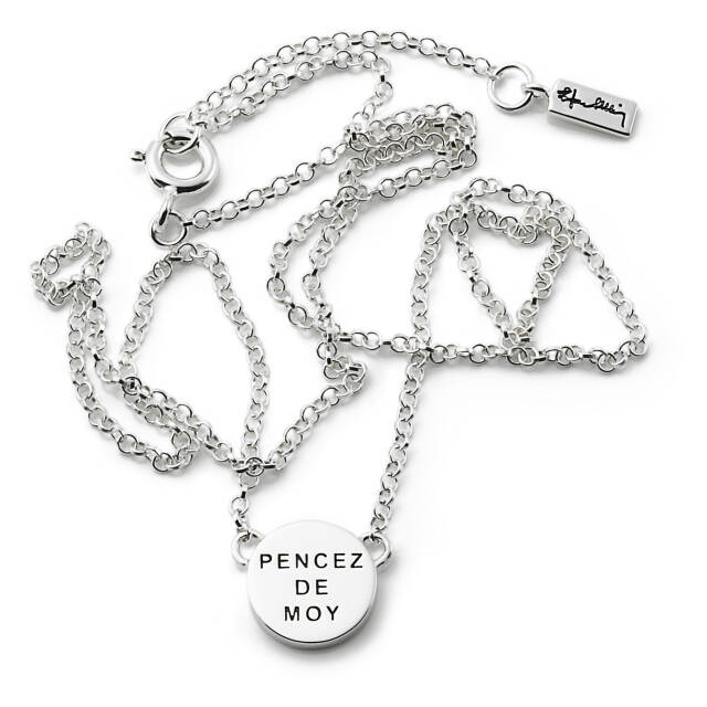 Mini Pencez De Moy Necklaces Silver 42-45 cm