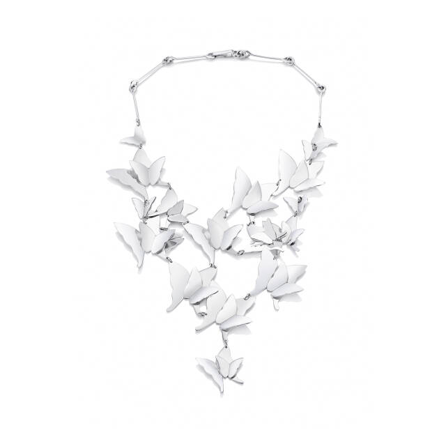 Miss Butterfly Heaven Collier Necklaces Silver