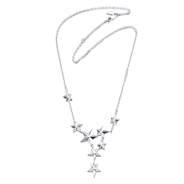 Catch A Falling Star Necklaces Silver