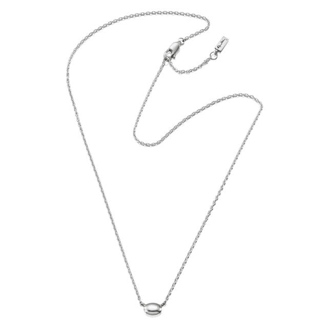 Love Bead - Silver Necklaces Silver