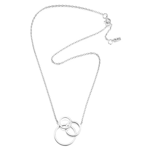 Bubbles Necklaces Silver 42-45 cm