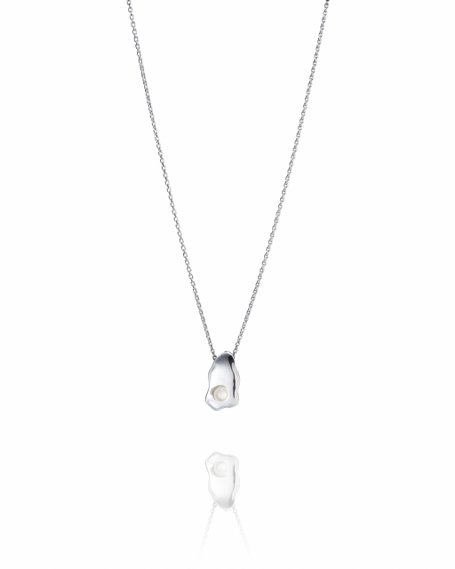 Oyster Necklaces Silver