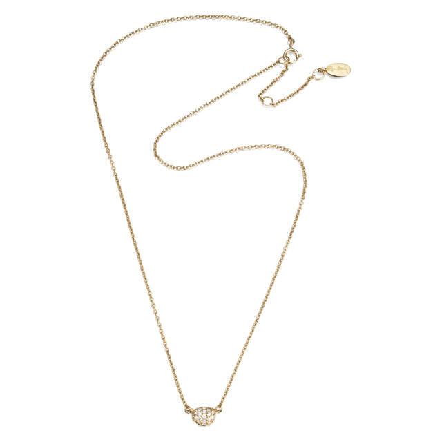 Love Bead - Diamonds Necklaces Gold 38-42 cm