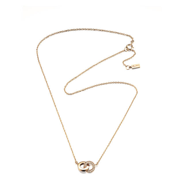 You & Me Necklaces Gold