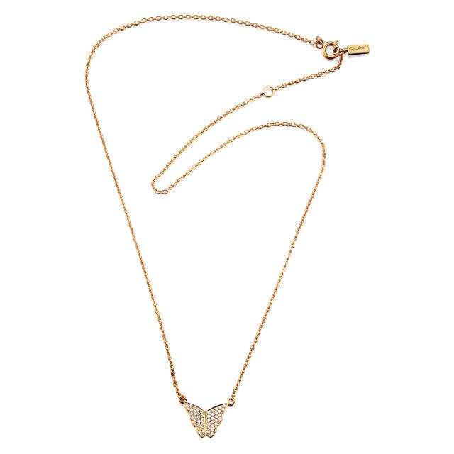 Little Miss Butterfly & Stars Necklaces Gold