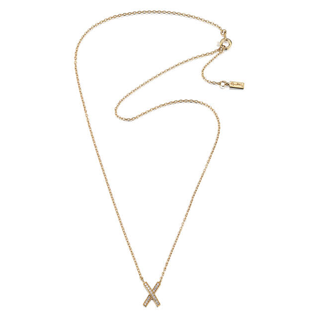 Kisses & Stars Necklaces Gold