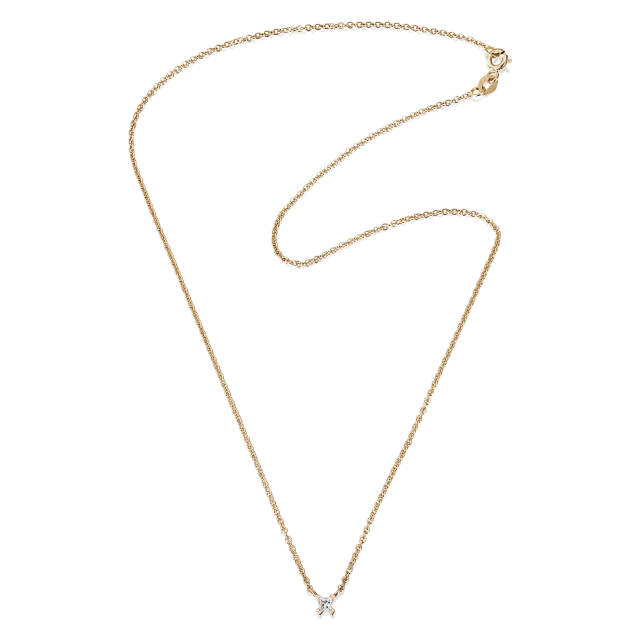 Dolce White Princess Necklaces Gold