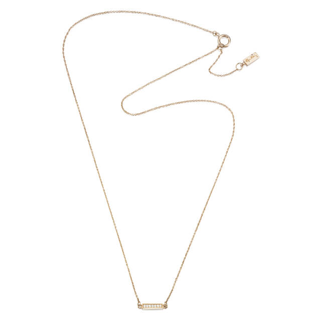 Thin Stars Necklaces Gold 42-45 cm