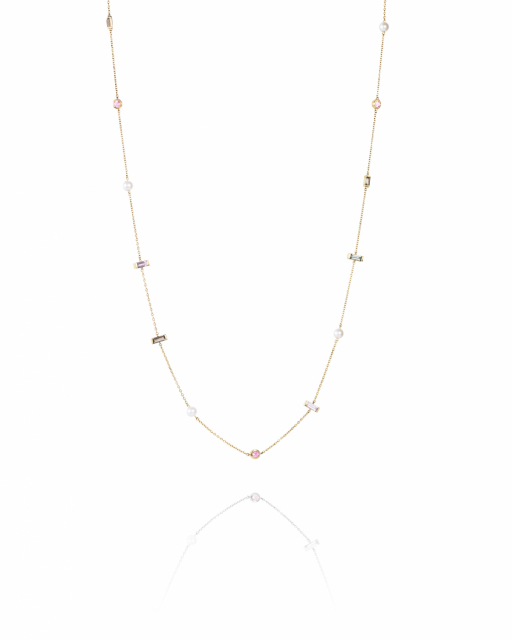 Dreams & Pearls Flow Necklaces Gold