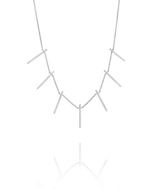 Starline & Stars Collier/Necklaces White gold 40-45 cm