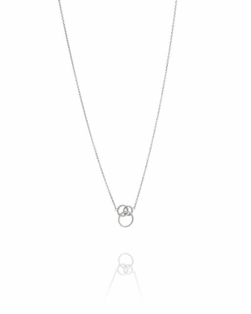 Bubbles & Stars Necklaces White gold