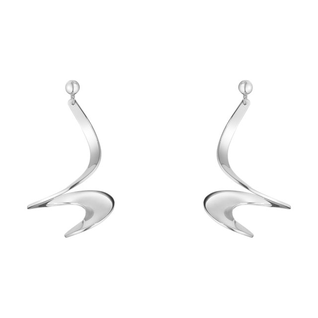 MOEBIUS Earring Silver