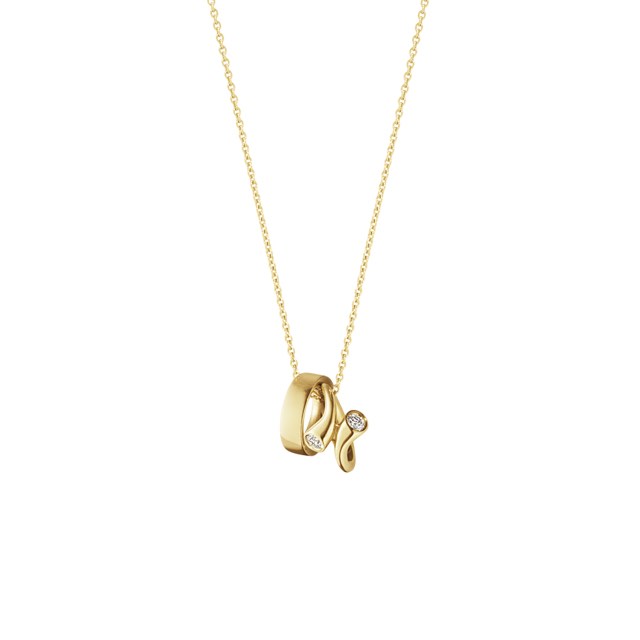MAGIC CHARM Pendant Gold 2 DiamondsS 0.06 ct