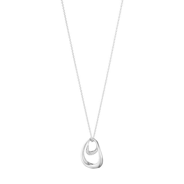 OFFSPRING Pendant Silver Diamonds PAVE 0.08 CT