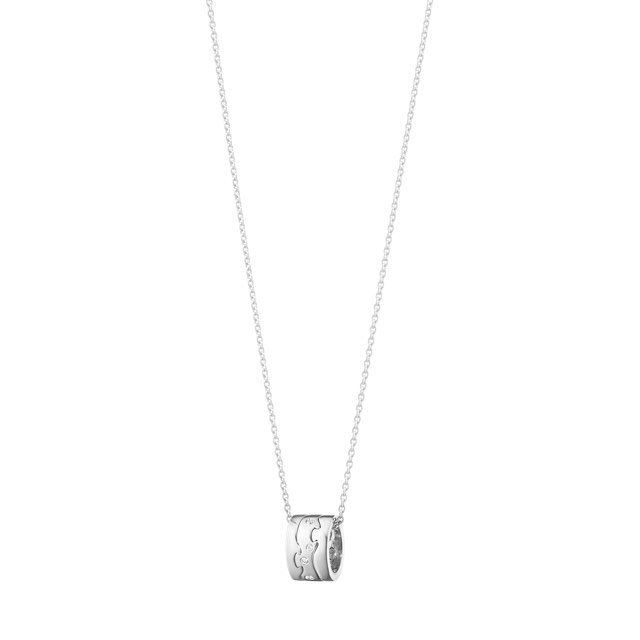 FUSION Pendant White gold Diamonds 0.05 ct