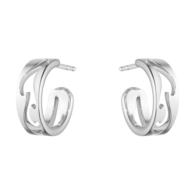FUSION OPEN Earring White gold