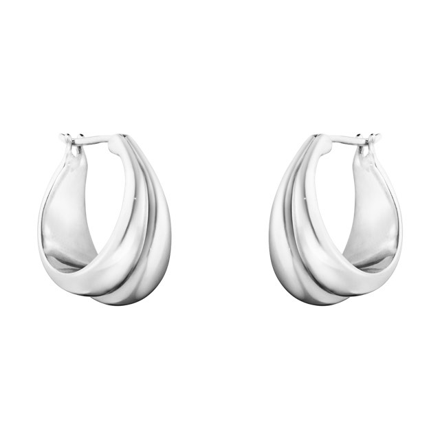 CURVE MEDIUM Earring Silver