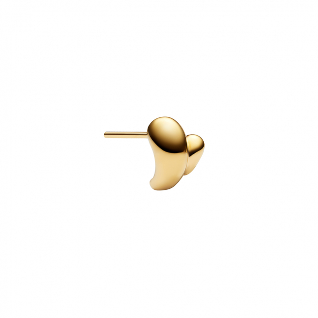 Sagene Trail Stud Goldplated Silver