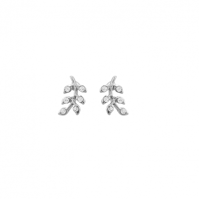Minna small branch Earring Silver