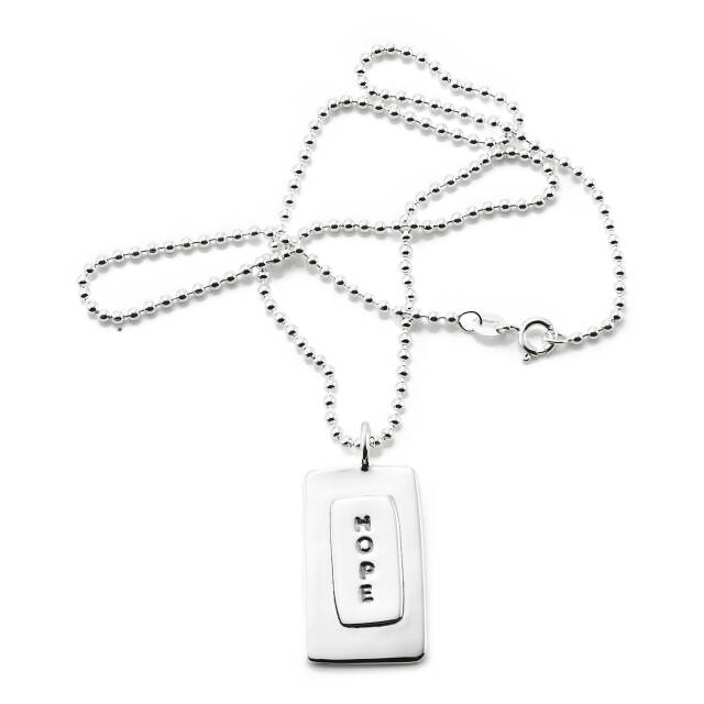 Hope Pendant Silver 50cm