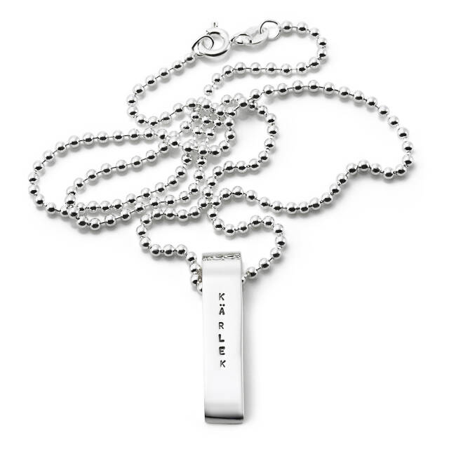 Kärlek Pendant Silver