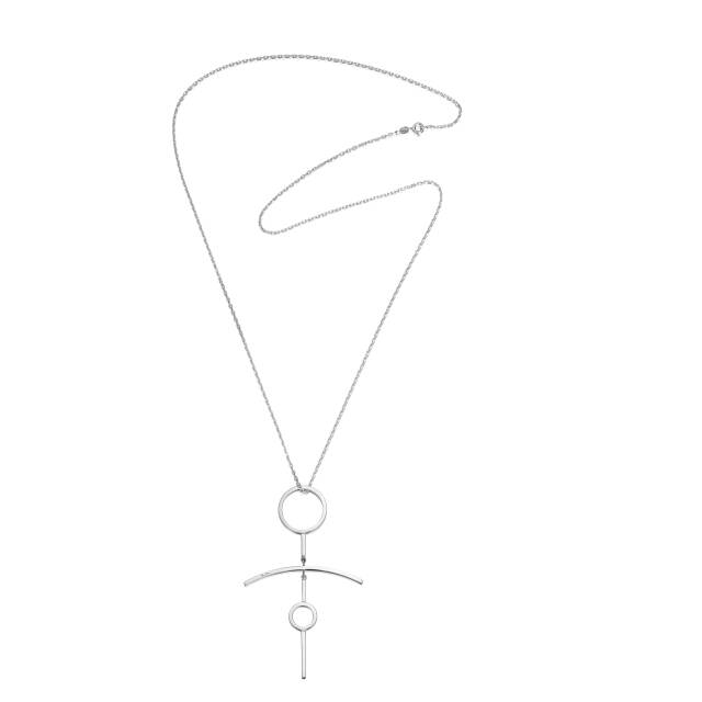 Feminine Pendant Silver