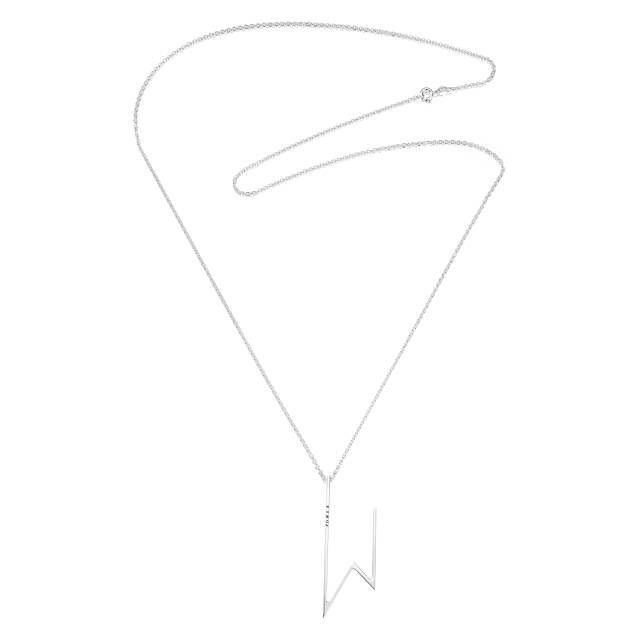 Women Power Pendant Silver