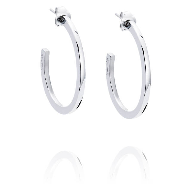 Hoops Earring Silver