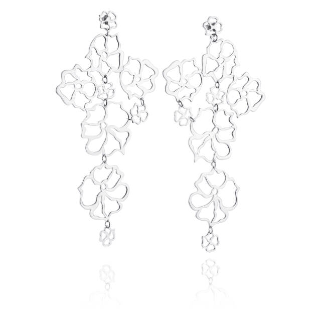 Garden Of Eden Earring Silver