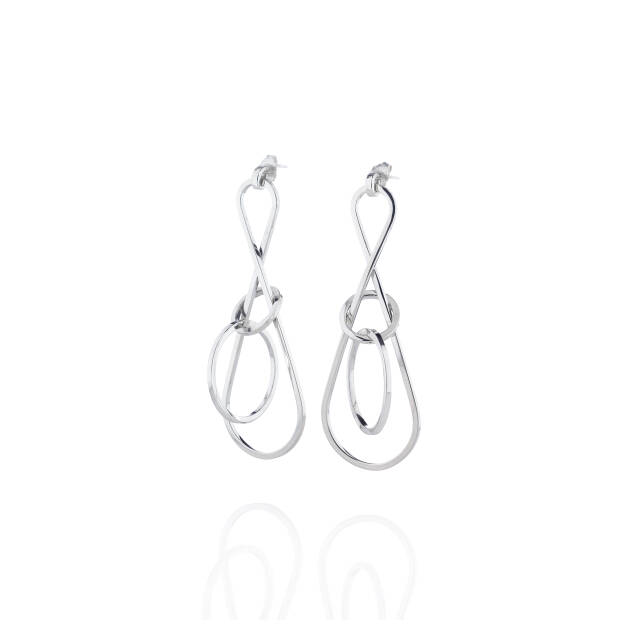 Loopiloop Earring Silver