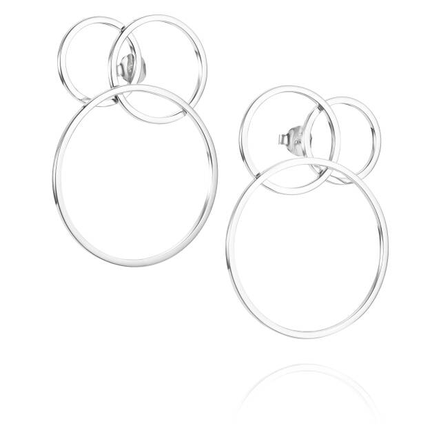 Big Bubbles Earring Silver