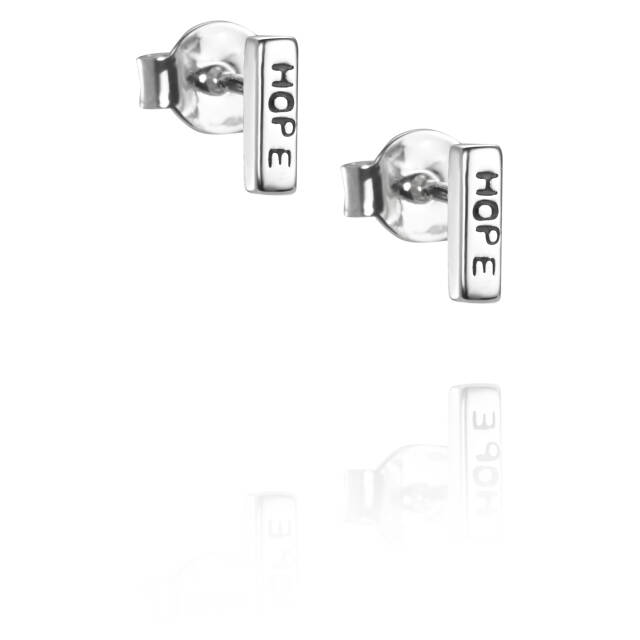 Mini Me Hope Earring Silver