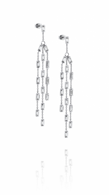 A Clear Dream Splash Earring Silver