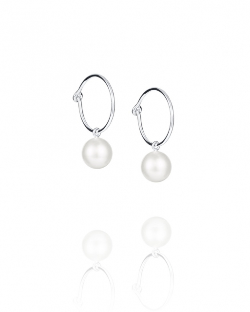 Pop Pearls Earring Silver