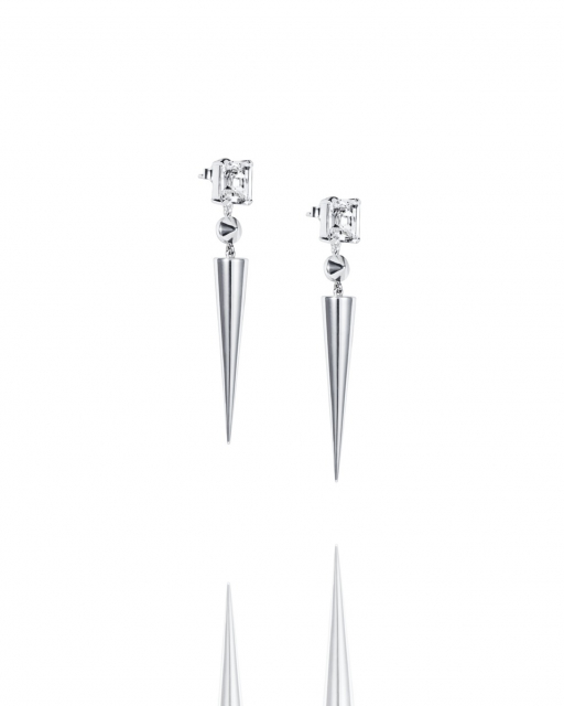 Super Spike Earring Silver