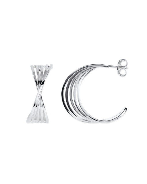 Bridges Hoops Silver