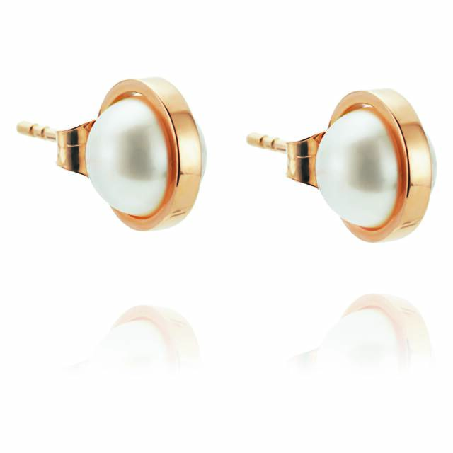 Day Pearl Earring Gold