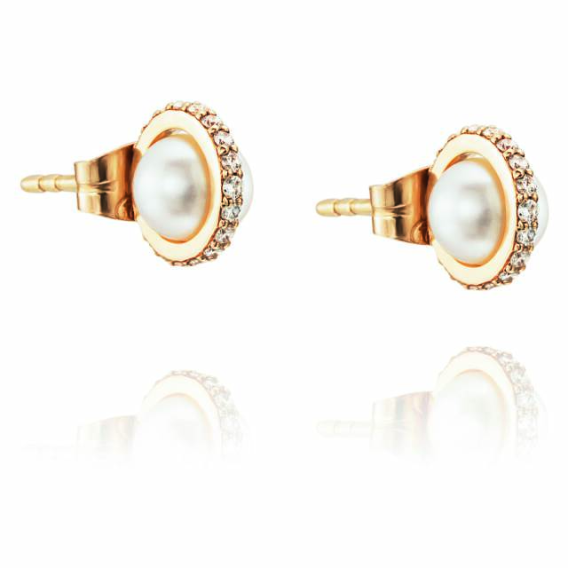 Little Day Pearl & Stars Earring Gold