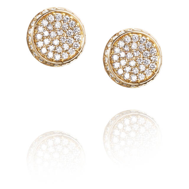 Love Bowl Mini & Stars Earring Gold