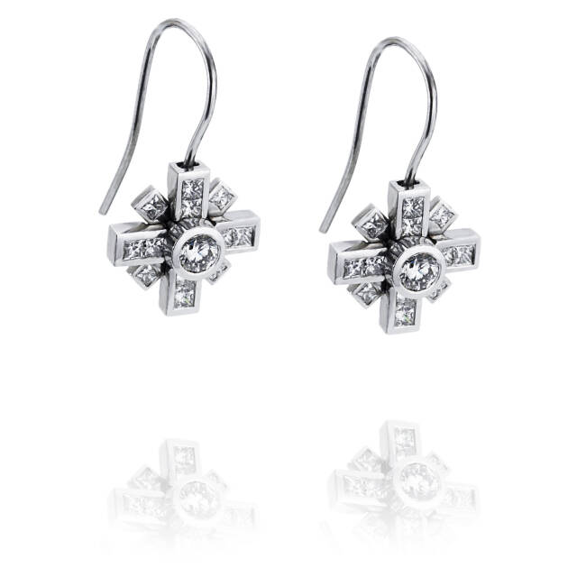 Little Miss Pretty Earring White gold