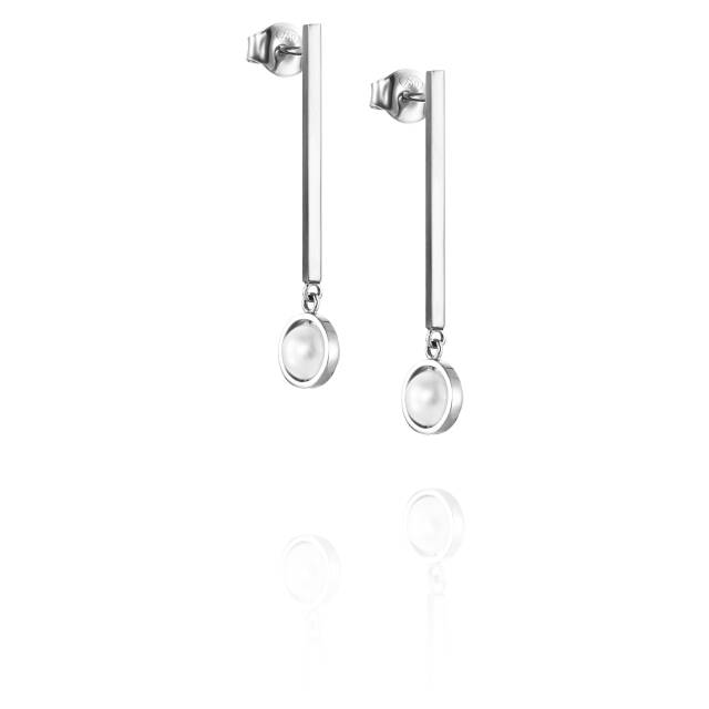 Little Day Pearl Earring White gold