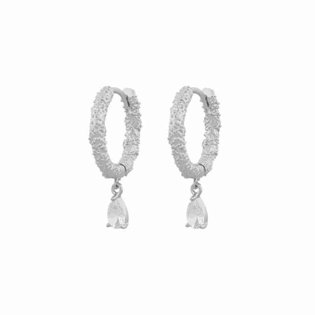 London ring pendant Earring Silver