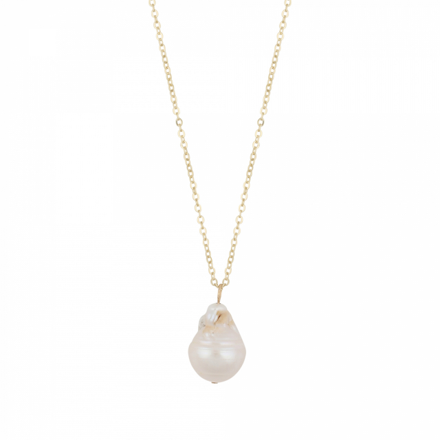 Florence pearl pendant Necklaces 45 Gold