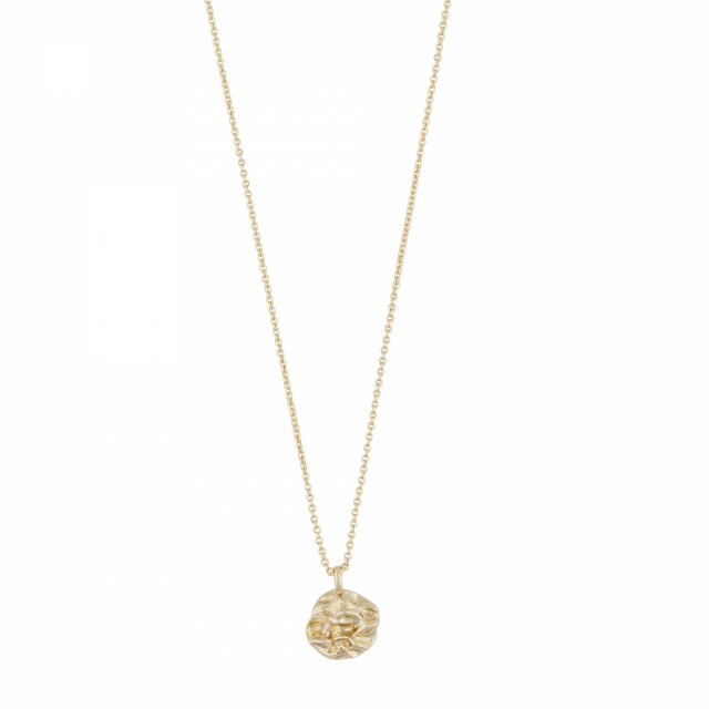 Oz pendant neck 45 plain Gold-45 cm
