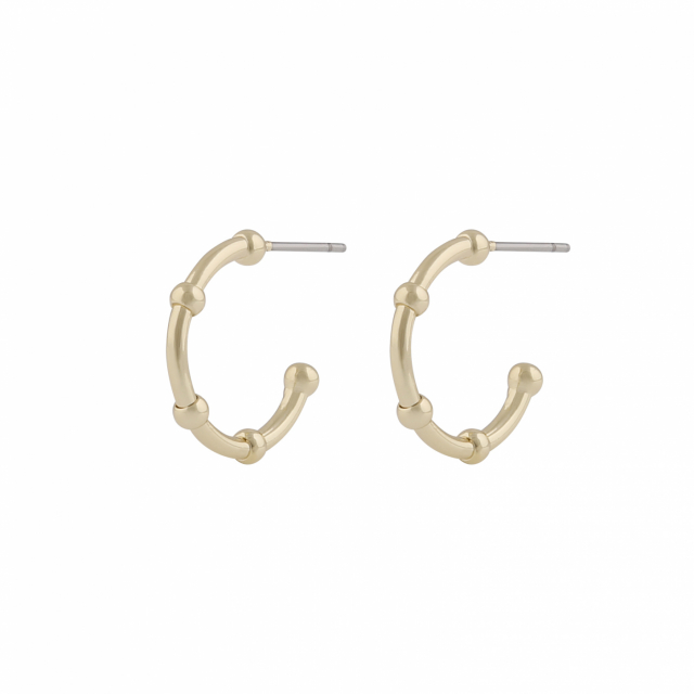 Gina small oval ear Gold