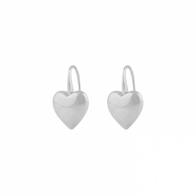 Brooklyn heart short ear Silver