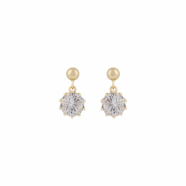 Lise short Earrings Gold