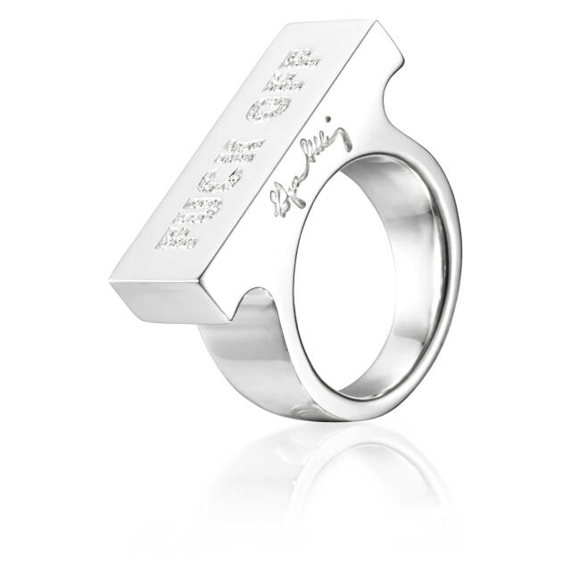 Funky & Stars - Paparazzi Ring Silver