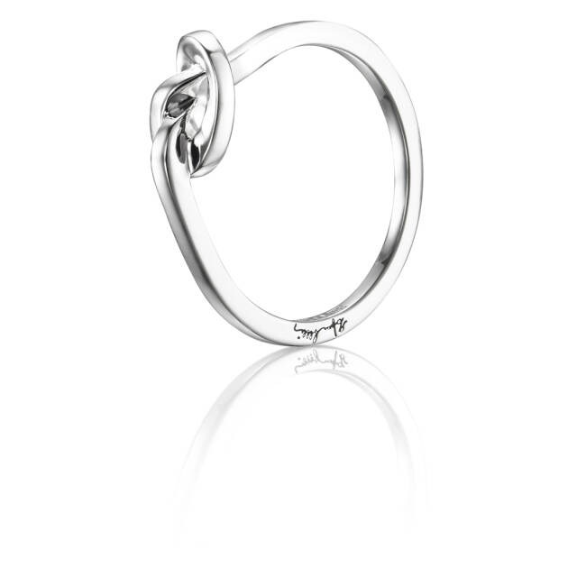 Love Knot - Silver Ring Silver