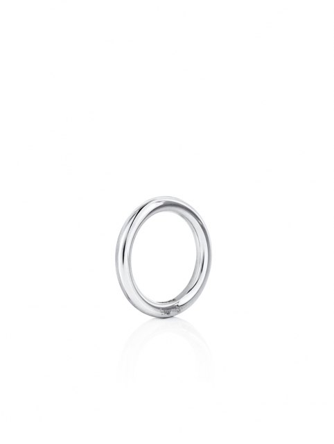 One Love Thin Ring Silver